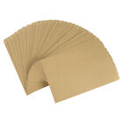 50 Pcs Kraft Envelope Corporate Event Envelopes Message Storage