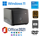 Mini PC fisso COMPUTER desktop Windows 11 Pro + Office 2021 Intel i5 8GB RAM SSD