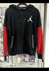 Men s Nike Air Jordan Jacket Bomber hoodie Size M Medium