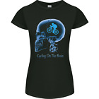 Ciclismo On The Cervello Ciclisti Bicicletta Bici Donna Minuta Taglio T-Shirt