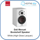 Dali Menuet Bookshelf Speaker - White (High Gloss Lacquer)