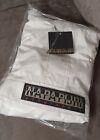 Napapijri Rainforest Anorak Giacca a Vento con Cappuccio Taglia M - Bianco