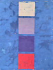 quadri moderni astratti dipinti a mano su tela 85x100cm BLUE