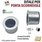 MANIGLIA ROSETTA BOCCHETTA PORTA SCORREVOLE SCRIGNO Ø57Ø48 LIBERO-OCC WC BAGNO