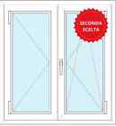 Finestra 2 ante in PVC Rehau Synego 150 X 124 (SECONDA SCELTA)