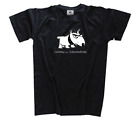 Achtung kaltschnäuzig Bullterrier Kampfhund Terrier Hundschule Dogsitter T-Shirt