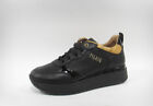 Alviero martini 1017 0092 black sneaker donna pelle