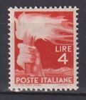 ITALIA REPUBBLICA 1945 Democratica Lire 4 MNH