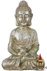 BISCOTTINI Buddha Statua Resina Dipinta Statuetta Decorativa Interno Esterno