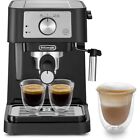 DE LONGHI EC260.BK MACCHINA DA CAFFE  ESPRESSO CON CIALDE 1100W - 1LT NERO/INOX