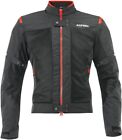 Giacca Acerbis CE Ramsey My Vented 2.0 Giacca Moto, Taglia L - Nera/Rossa