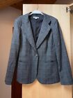 Blazer giacca Marella 48 grigio antracite lana Pre Owned