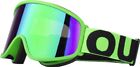 Maschera Snowboard Out Of Flat Fluo Green