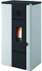 Stufa a Pellet Noa 6,3Kw Bianco Punto Fuoco Eva Calor