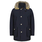 Woolrich Arctic Detachable Fur Down Filling Extra Warm Winter Parka Coat Navy