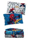 set completo lenzuola singole e piazza e mezza 100% cotone spiderman