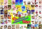 50 MASCHERE CALENDARI PERSONALIZZATI 2024 PSD - PHOTOSHOP - ALTA RISOLUZIONE