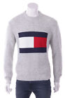 TOMMY HILFIGER Maglione Uomo Flag DM0DM07423 Grigio