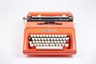 SALE! - Olivetti Lettera 35 Orange Typewriter, Vintage, Mint Condition,