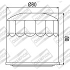 COF102 FILTRO OLIO HONDA VF 400-500-750-1000CC