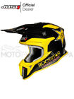 Casco cross JUST1 J18 Rockstar Black Yellow L