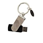 Portachiavi BAGUTTA con chiavetta USB16GB in metallo argentato ref. 2069-02NE