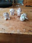 Set Of 4 Vintage Nao Lladro Cheeky Cherubs