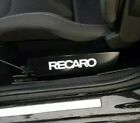 Renault Clio / Megane RECARO seat mount stickers / decals White