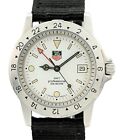 Vintage Men s 40mm Jumbo GMT Tag Heuer Professional 1500 Series Watch 159.006/1!