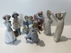 Lot Of 7 NAO by Lladro Figurines, *Damaged*