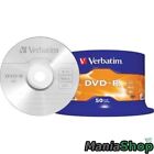 50 DVD -R VERBATIM vergini vuoti 16X Advanced Azo dvdr 4.7 GB ORIGINALI CAMPANA