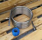 Stainless Steel  Chiller. Beer Brewing  Making Supplies Pipe Cooler Cooling