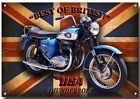 BSA THUNDERBOLT MOTORCYCLE METAL SIGN,CLASSIC BRITISH BIKE.