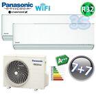 Climatizzatore dual split ETHEREA R32 Panasonic 7000+7000 btu A+++ con WIFI Nano