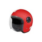 Casco Moto Bambino Momo 1020000001 JET-BABY Decal Rosso