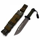 Coltello da Caccia Knife Militare Tattico Sopravvivenza Survivor RAMBO RUI 32019