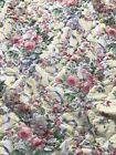 sanderson Vintage quilted bedspread COUNTRY HOUSE style Shabby Chic Roses