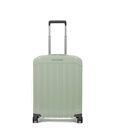 Piquadro PQLight valigia trolley cabina, 4 ruote, 55 cm, TSA, verde pastello BV4