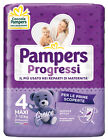 Pampers Progressi 4 7-18 Kg. 22 Pezzi Pannolini Made In Italy