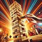 Gioco Classico Jenga: Perfetto per Feste, Famiglie, Sfide e Divertimento Epico