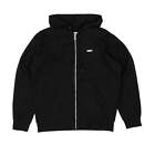 Obey Bold Zip Hooded Sweatshirt - Black