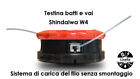 TESTINA PER DECESPUGLIATORE W4 BATTI E VAI ECHO SHINDAIWA attacco universale