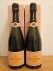 2 BOTTLES OF CHAMPAGNE VEUVE CLICQUOT ROSÈ CL.75 12,5%