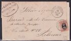 Regno Storia postale 1895 Segnatasse Lettera non affrancata  (Cod.6736)