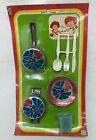 Giocattolo cucina vintage per bambini pentole piatto bicchiere posate giochi