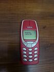 CELLULARE NOKIA 3310 ROSSO FUNZIONANTE CON CARICABATTERIA