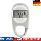 3D Pedometer with Carabiner Step Counter Step Tracker for Men Women Kids Seniors