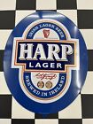 Emailschild Harp Lager Beer Ireland Lagerschild von Boos & Hahn