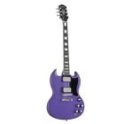 Epiphone SG Custom Purple Sparkle - Double Cut Modelle