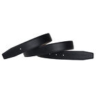 Reversible H Microfiber Leather Belts Replacement Belt Strap No Buckle 32mm Wide